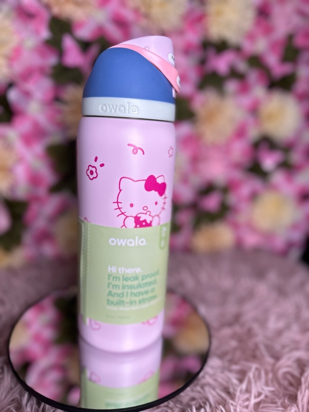 Pink Stainless Water Bottle
